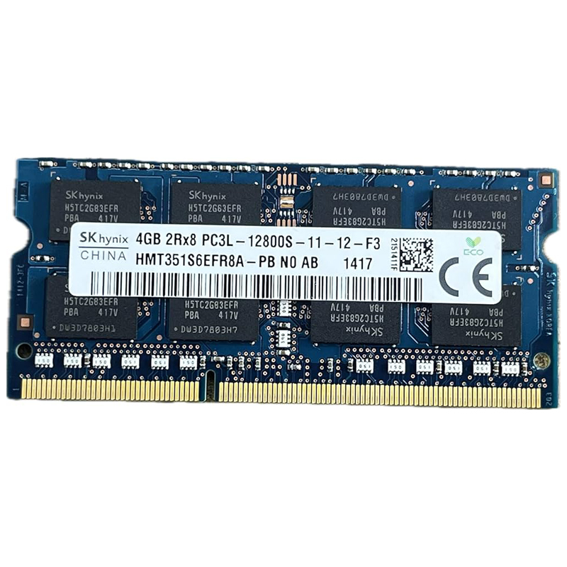 رم لپ تاپ DDR3L اس کی هاینیکس 1600 مگاهرتز ظرفیت 4 گیگابایت
