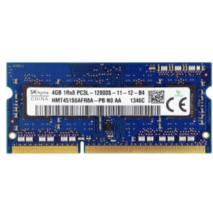 رم لپ تاپ DDR3L اس کی هاینیکس 1600 مگاهرتز ظرفیت 4 گیگابایت