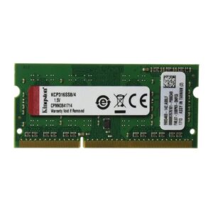 رم لپ تاپ DDR3 کینگستون 1600 مگاهرتز ظرفیت 4 گیگابایت