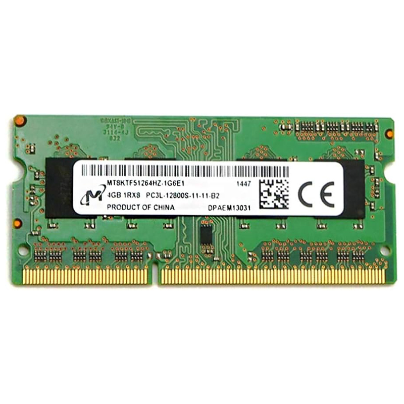 رم لپ تاپ DDR3L میکرون 1600 مگاهرتز ظرفیت 4 گیگابایت