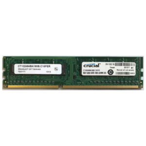 رم دسکتاپ DDR3 کروشیال 1600 مگاهرتز ظرفیت 8 گیگابایت