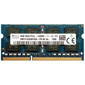 رم لپ تاپ DDR3L اس کی هاینیکس 1600 مگاهرتز ظرفیت 8 گیگابایت