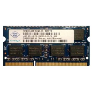 رم لپ تاپ نانیا 4 گیگابایت مدل DDR3 باس 1333/10600 مگاهرتز