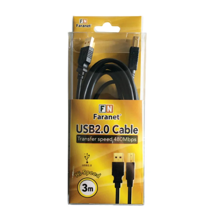 کابل پرینتر فرانت مدل FN-U2CB30 طول 3 متر - Image 2