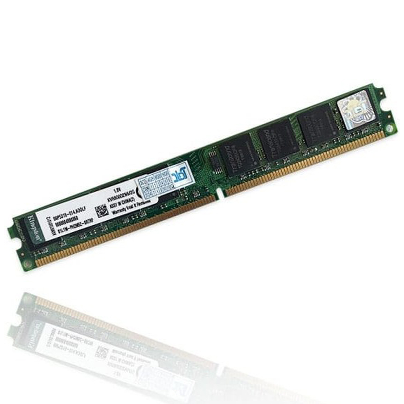 رم کامپيوتر کينگستون مدل DDR2 FSB 800 ظرفيت 2 گيگابايت استوک