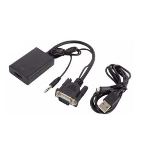مبدل HDMI به VGA مدل HDCP با کابل ۰.۲ متر