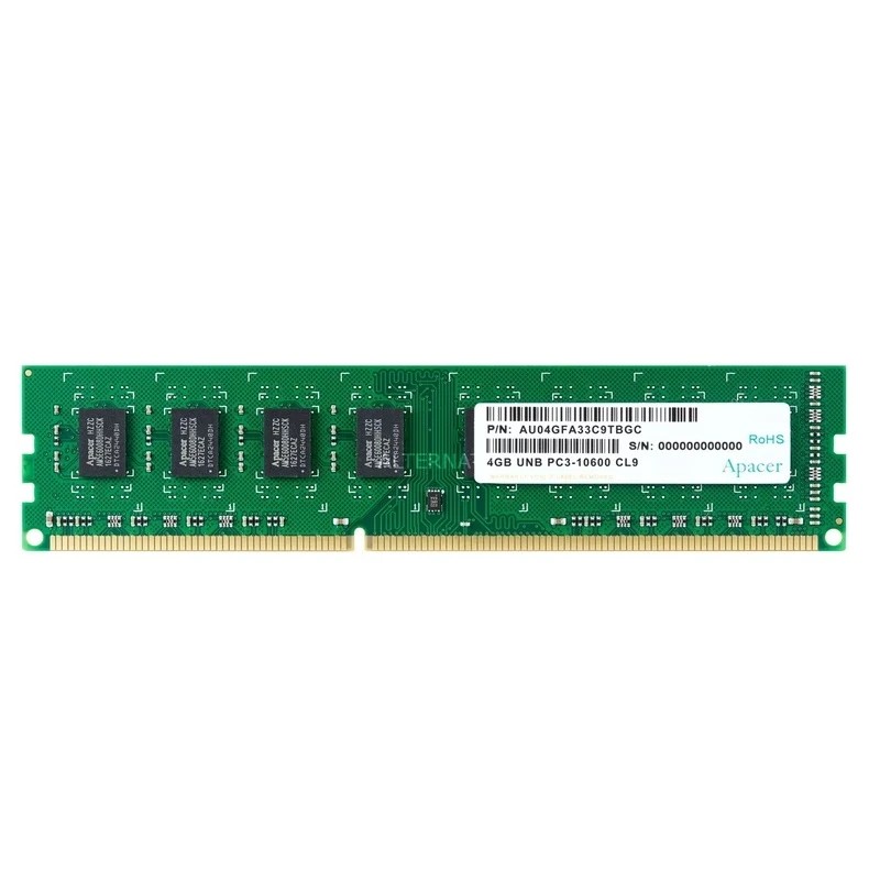 رم دسکتاپ DDR3 تک کاناله اپیسر 1333 مگاهرتز ظرفیت 4 گیگابایت CL9