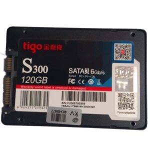 هارد اس اس دی تیگو مدل S300 ظرفیت 120 گیگابایت استوک با سلامت 77 درصد