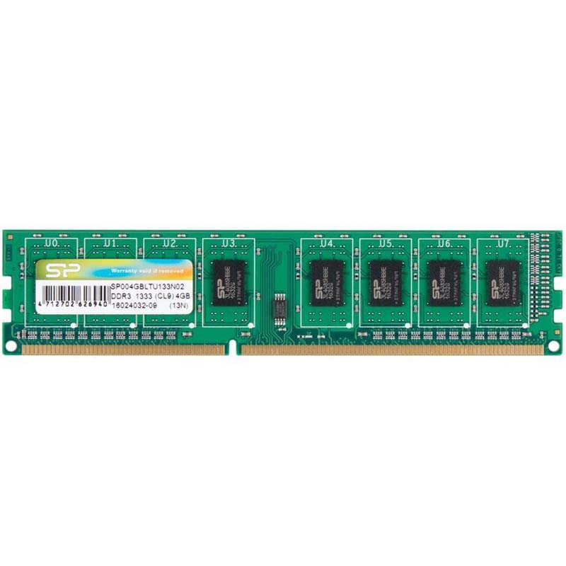 رم دسکتاپ DDR3 تک کاناله سیلیکون پاور  1333 مگاهرتز ظرفیت 4 گیگابایت CL9