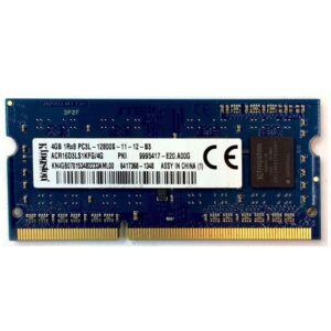 رم لپ تاپ DDR3L کینگستون 1600 مگاهرتز ظرفیت 4 گیگابایت