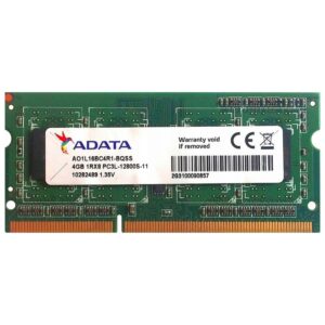 رم لپ تاپ DDR3L ای دیتا 1600 مگاهرتز ظرفیت 4 گیگابایت