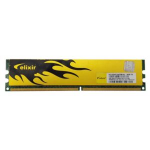 رم کامپیوتر DDR3 الیکسیر تک کاناله مدل DDR3-1333 فرکانس 1333 مگاهرتز CL9 حافظه 2 گیگابایت استوک