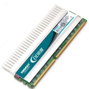 رم دسکتاپ DDR3 کینگ مکس 1600 مگاهرتز CL11 مدل FLG ظرفیت 2 گیگابایت استوک