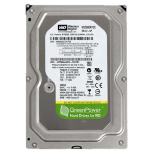 هارد دیسک اینترنال وسترن دیجیتال مدل WD-AV-GP WD5000AVDS ظرفیت 500 گیگابایت