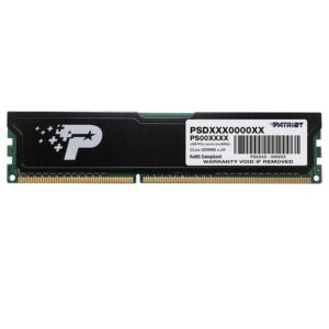 رم کامپیوتر DDR3 پاتریوت تک کاناله مدل DDR3-1333 فرکانس 1333 مگاهرتز CL9 حافظه 2 گیگابایت استوک