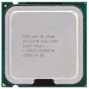 پردازنده کامپیوتر اینتل مدل Pentium E5200 استوک