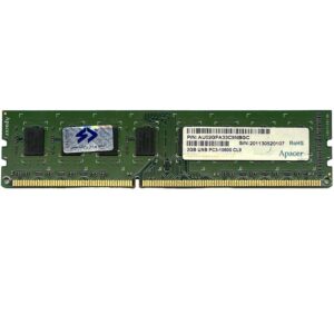 رم دسکتاپ DDR3 اپیسر تک کاناله مدل PC3-1333 فرکانس 1333 مگاهرتز حافظه 2 گیگابایت CL9 استوک
