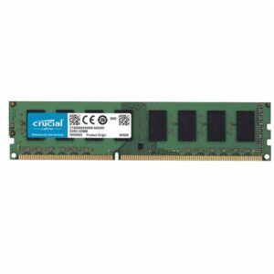 رم کامپیوتر کروشیال ۸ گیگابایت DDR3 ۱۶۰۰ مدل C16FPD مگاهرتز CL11 استوک