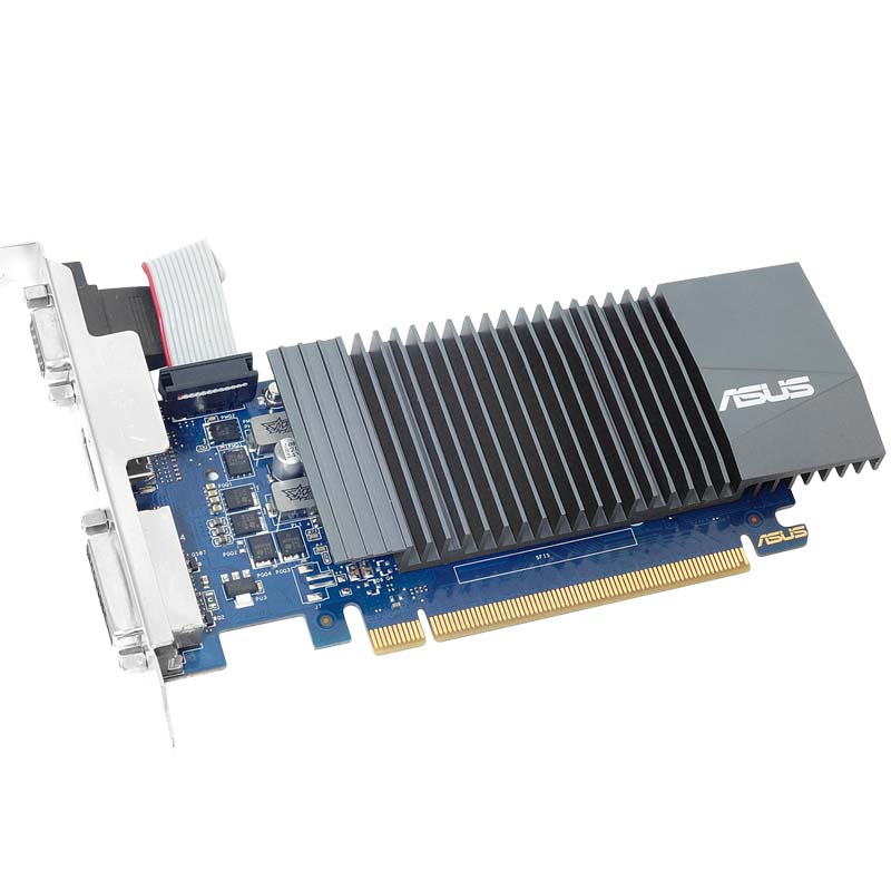 کارت گرافیک ایسوس GT 710 ظرفیت ۲ گیگابایت DDR5 استوک