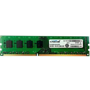 رم کامپیوتر کروشیال DDR3 فرکانس 1600 مگاهرتز مدل C16FED2 ظرفیت 4 گیگابایت