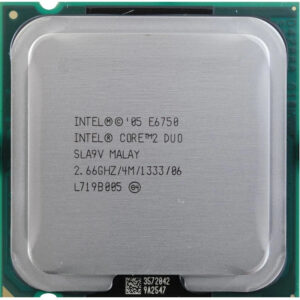 پردازنده مرکزی اینتل سری Core 2 Duo مدل E6750 استوک