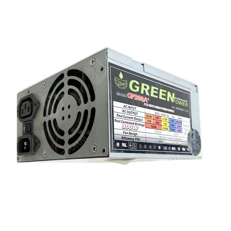 پاور کامپیوتر گرین مدل +GP300A ظرفیت 300 وات استوک