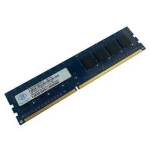 رم کامپیوتر نانیا DDR3 فرکانس 1600 مگاهرتز مدل NT4GC64B8HG0NF-DI ظرفیت 4 گیگابایت استوک