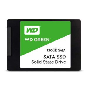 حافظه اس اس دی اینترنال وسترن دیجیتال مدل WDS120G2G0A ظرفیت 120 گیگابایت استوک