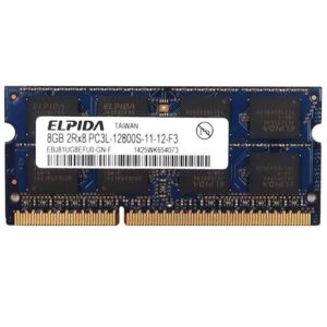 رم لپ تاپ DDR3L الپیدا فرکانس 1600 مگاهرتز CL11 مدل EBJ81UG8EFU0-GN-F ظرفیت 8 گیگابایت استوک