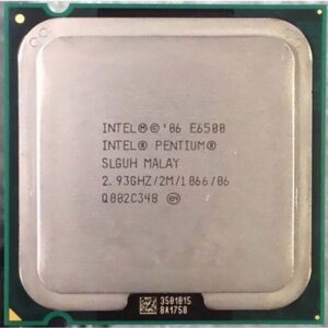 پردازنده مرکزی اینتل سری Core 2 Duo مدل E6500 استوک