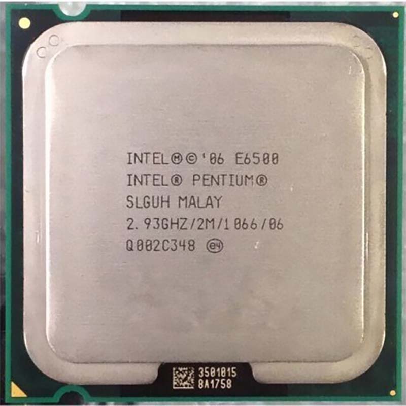 پردازنده مرکزی اینتل سری Core 2 Duo مدل E6500 استوک