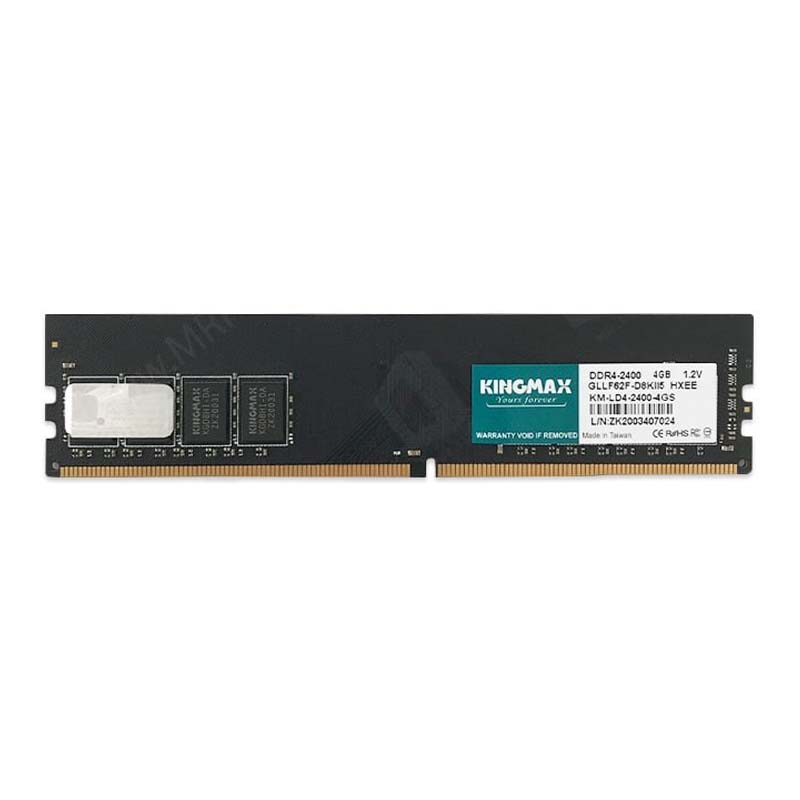 رم دسکتاپ DDR4 کینگ مکس مدل GLLF62F ظرفیت ۴ گیگابایت تک کاناله ۲۴۰۰ مگاهرتز CL16 استوک