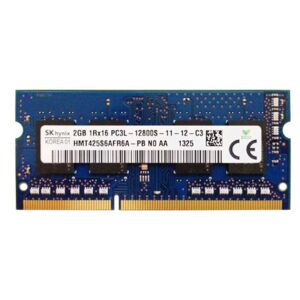 رم لپ تاپ DDR3L اسکی هاینیکس تک کاناله 1333 مگاهرتز CL9 ظرفیت 2 گیگابایت استوک