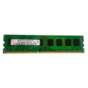 رم کامپیوتر اسکی هاینیکس DDR3L فرکانس 1333 مگاهرتز مدل PC3L-10600 ظرفیت 4 گیگابایت استوک