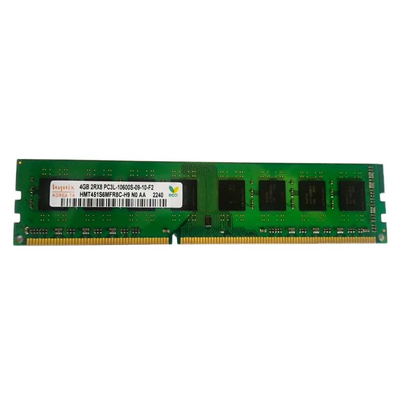 رم کامپیوتر اسکی هاینیکس DDR3L فرکانس 1333 مگاهرتز مدل PC3L-10600 ظرفیت 4 گیگابایت استوک