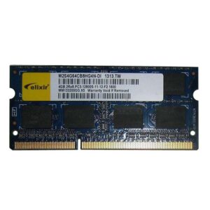 رم لپ تاپ DDR3 الیکسیر تک کاناله 1333 مگاهرتز CL9 ظرفیت 2 گیگابایت استوک