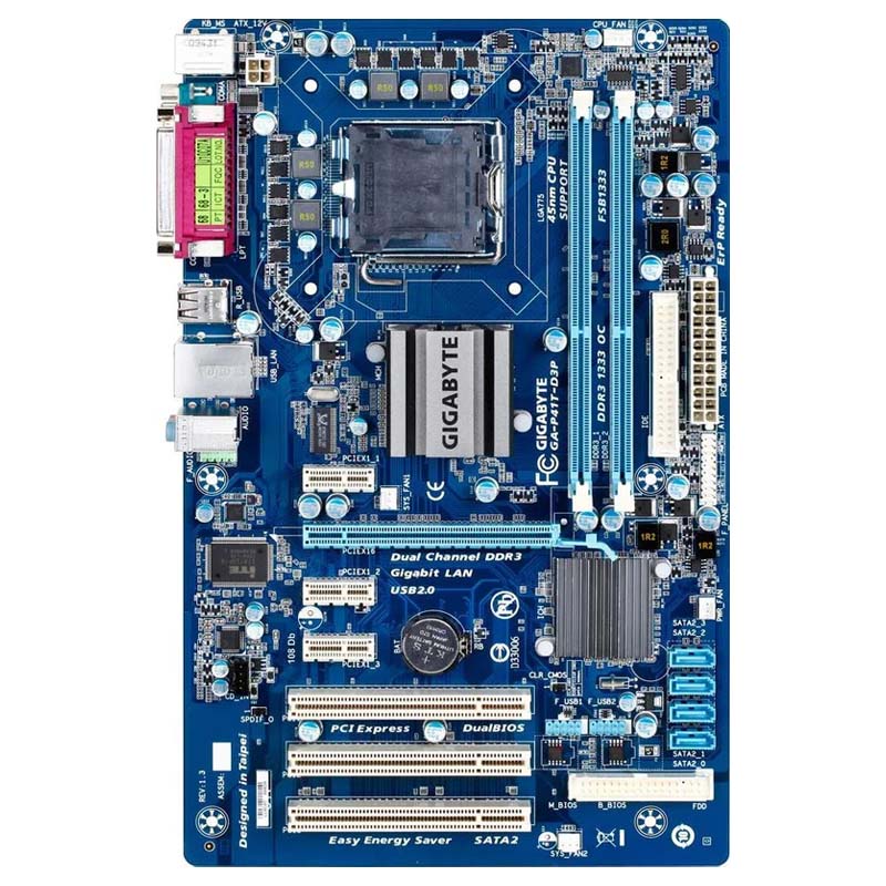 مادربرد DDR3 گیگابایت مدل P41T-D3P استوک
