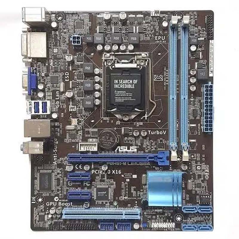 مادربرد DDR3 ایسوس مدل P8H61-M LE/USB3 استوک