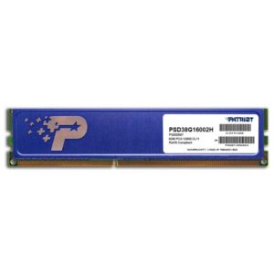رم کامپیوتر پاتریوت تک کاناله فرکانس 1600 مگاهرتز DDR3 تایمینگ CL11 حافظه 8 گیگابایت استوک