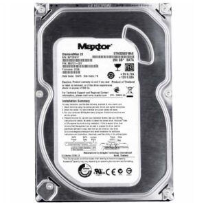 هارد دیسک اینترنال مکستور مدل STM3250318AS ظرفیت 250 گیگابایت استوک