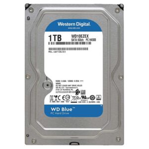 هارد دیسک اینترنال وسترن دیجیتال آبی مدل WD10EZEX ظرفیت 1 ترابایت استوک