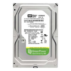 هارد دیسک اینترنال وسترن دیجیتال مدل WD3200AVVS ظرفیت 320 گیگابایت استوک