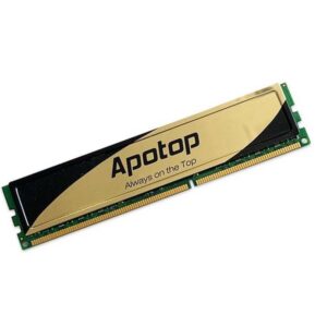 رم کامپیوتر آپوتاپ DDR3 فرکانس 1333 مگاهرتز مدل PC3-10600 ظرفیت 4 گیگابایت استوک