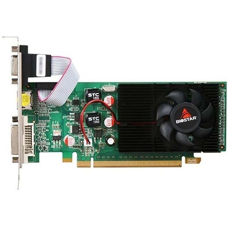 کارت گرافیک انویدیا بایوستار Geforce 210 ظرفیت 1GB استوک DDR3