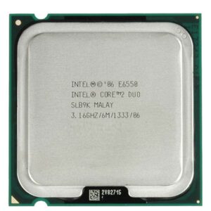 پردازنده اینتل مدل E6550 دو هسته ای سوکت LGA 775 استوک