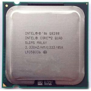 پردازنده کامپیوتر اینتل مدل Core 2 Quad Q8200 Yorkfield استوک