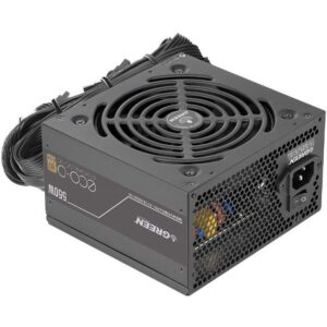 منبع تغذیه کامپیوتر گرین GP550A-ECO D 80 Plus Bronze توان 550 وات