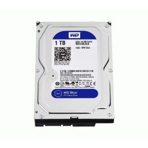 هارد دیسک اینترنال وسترن دیجیتال آبی مدل WD10EZEX ظرفیت 1 ترابایت استوک